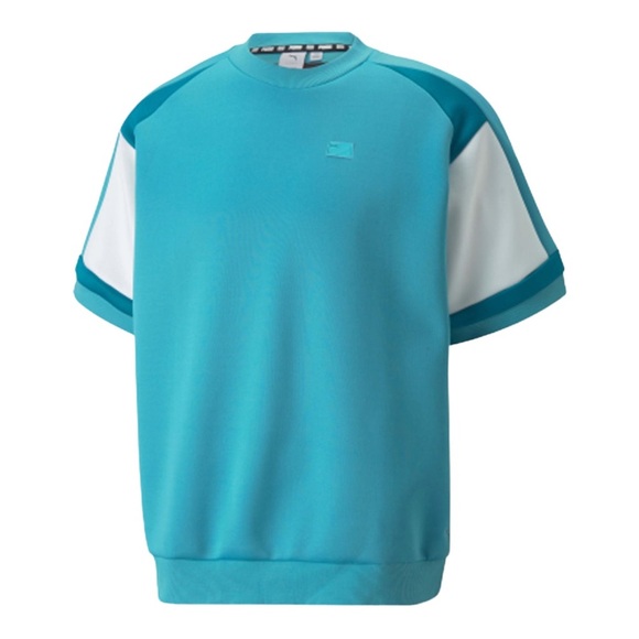PUMA TMC Hussle Way Top (Maui Blue) T Shirt/Tee Basketball Pullover | NEW/NWT!! - Picture 1 of 7